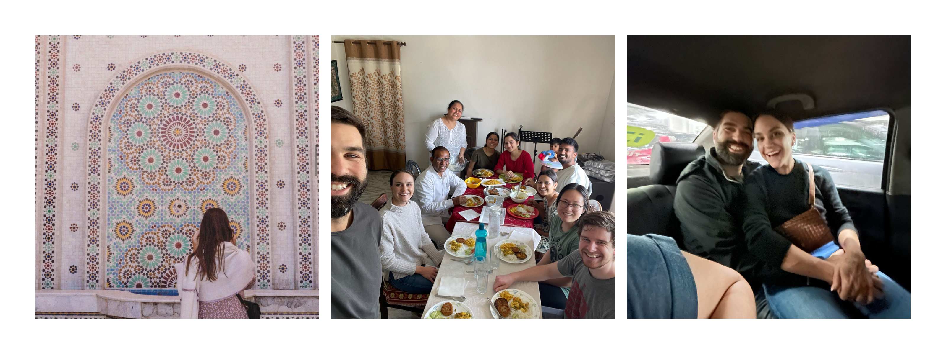 Candid team photos in India