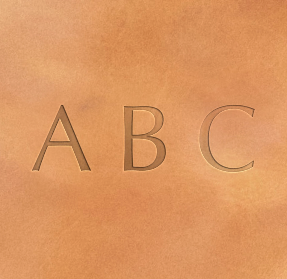 Monogram Your Leather product by Elevate, stylish and customizable leather goods