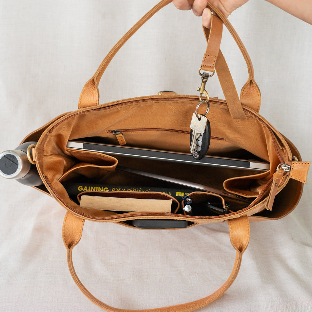 Inside view of Utility Tote by Elevate