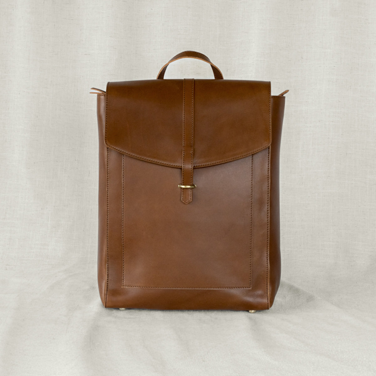 Leather Laptop Backpack – Atlas Slim