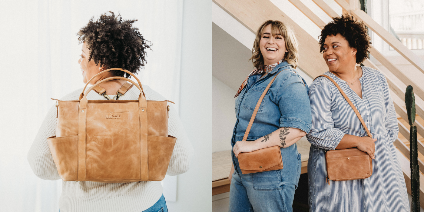 Woman's Leather Tote