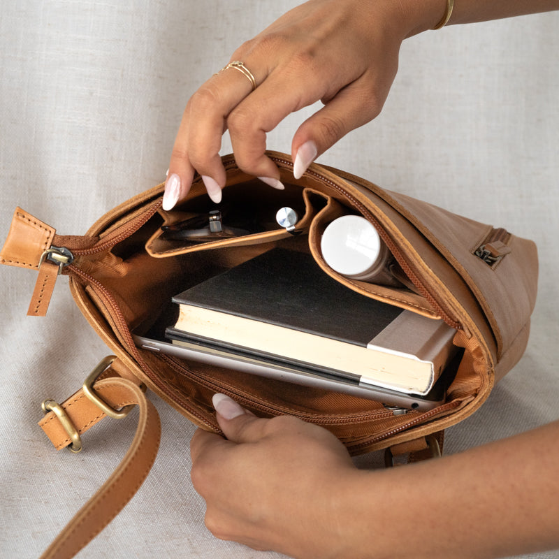 Inside view of Sojourner Backpack by Elevate
