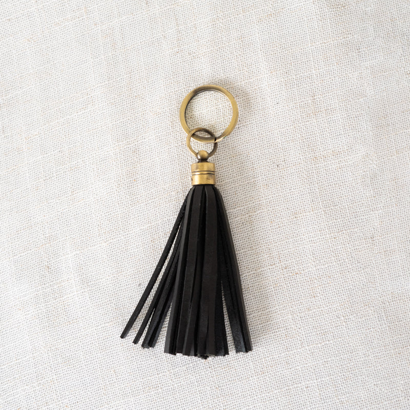 Tassel Keychain by Elevate on linen