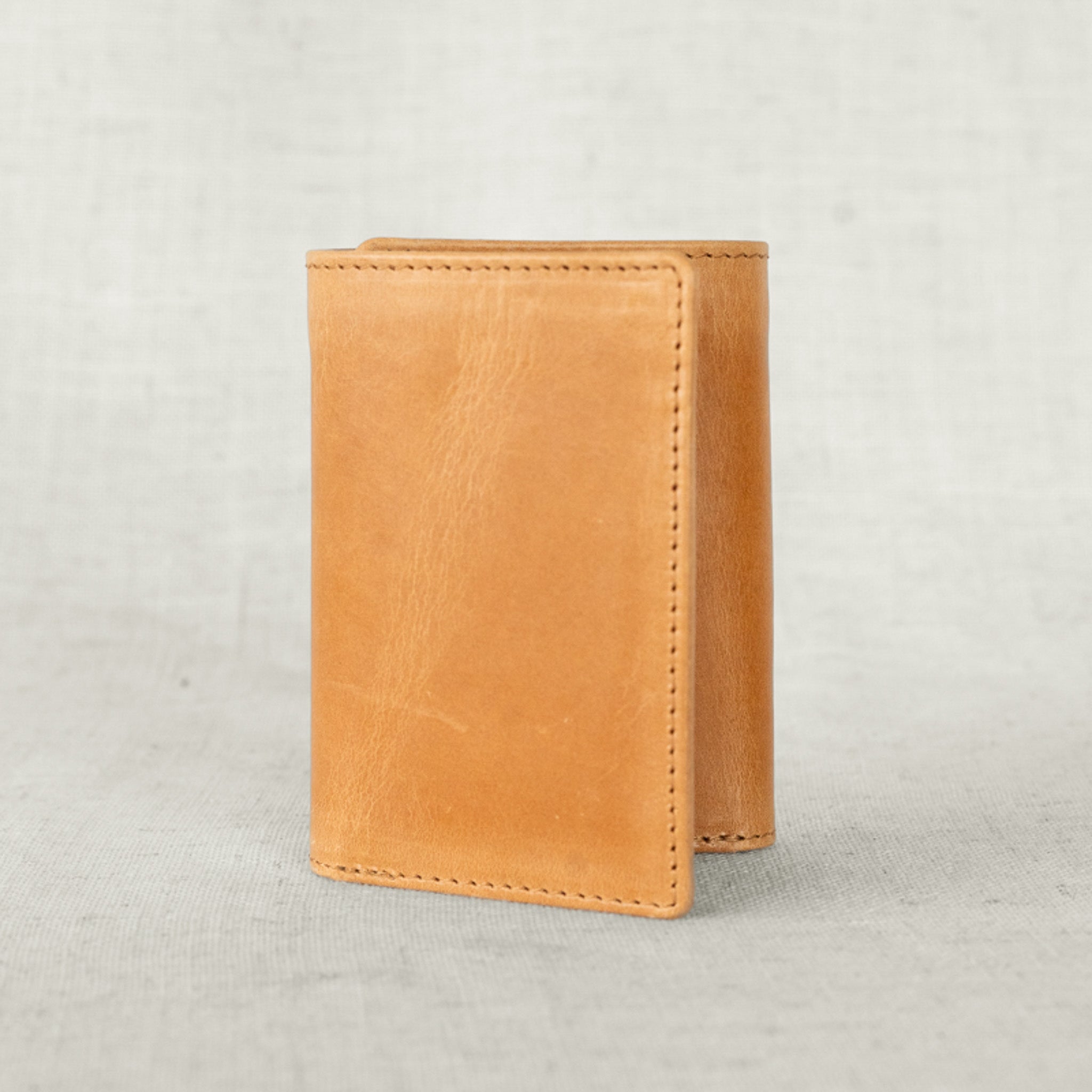 Titus Mens Leather Tri-Fold Wallet
