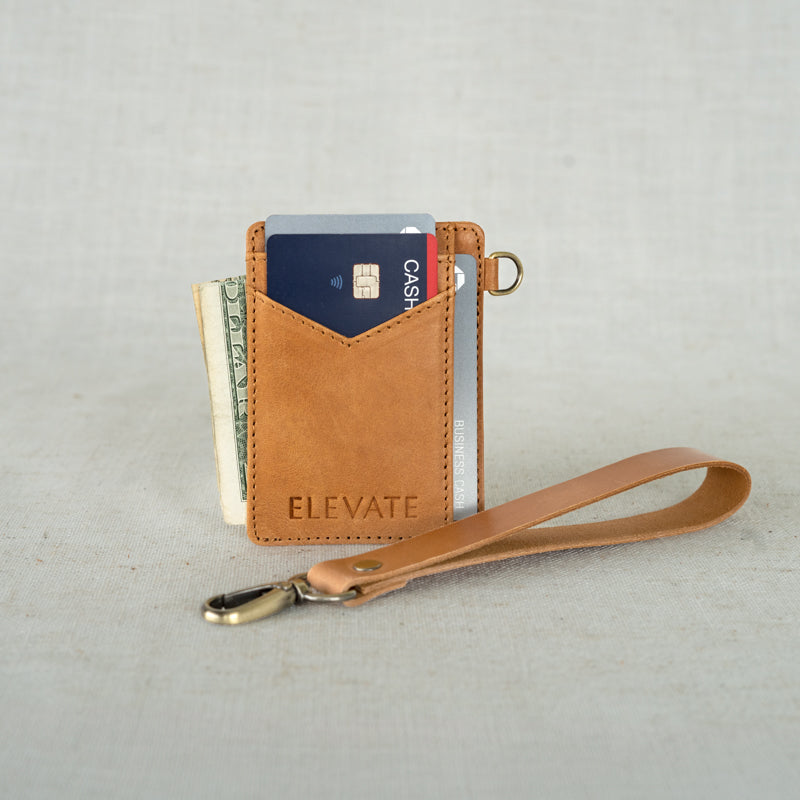 Vertical Wallet by Elevate on linen