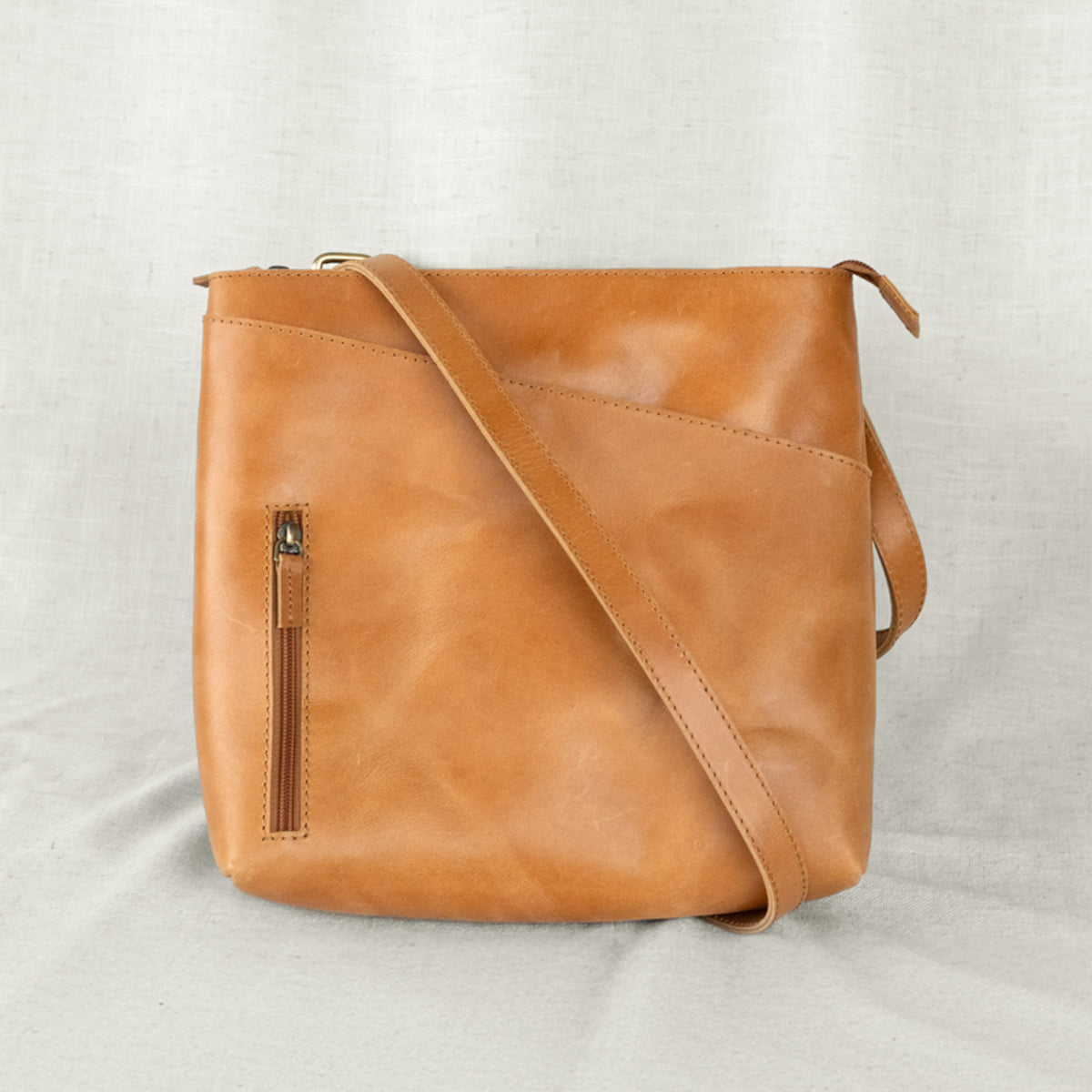 Convertible Leather Backpack