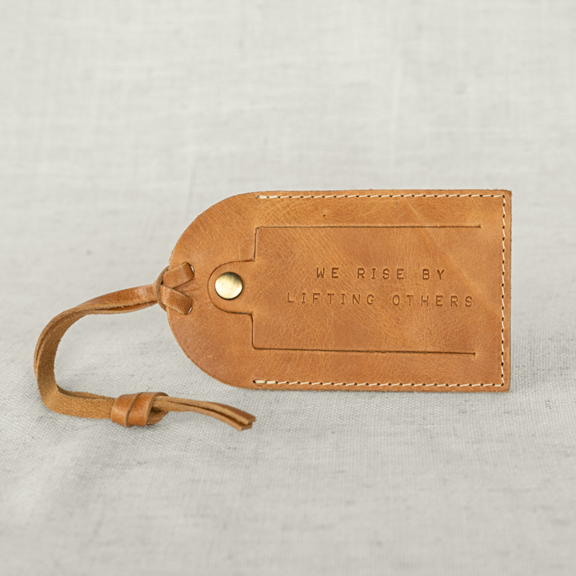 Leather Luggage Tag