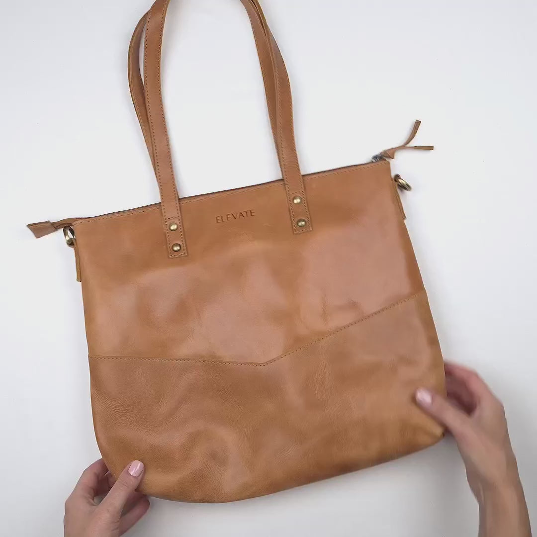 Mid-sized Zipper Tote