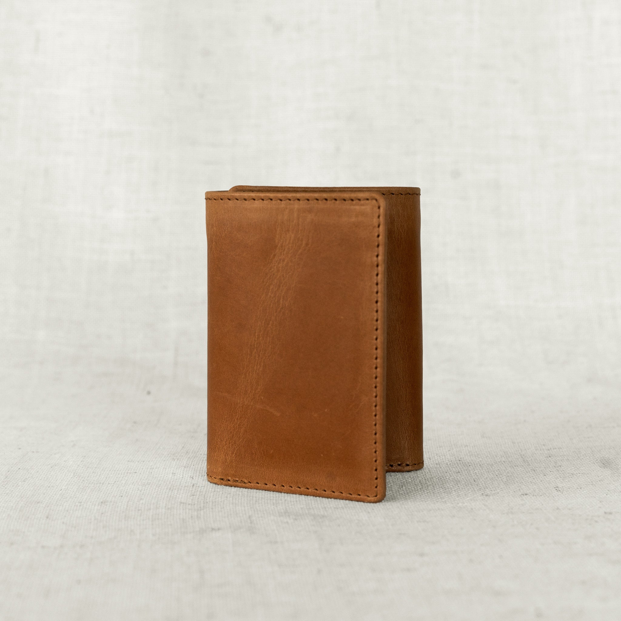 Titus Mens Leather Tri-Fold Wallet