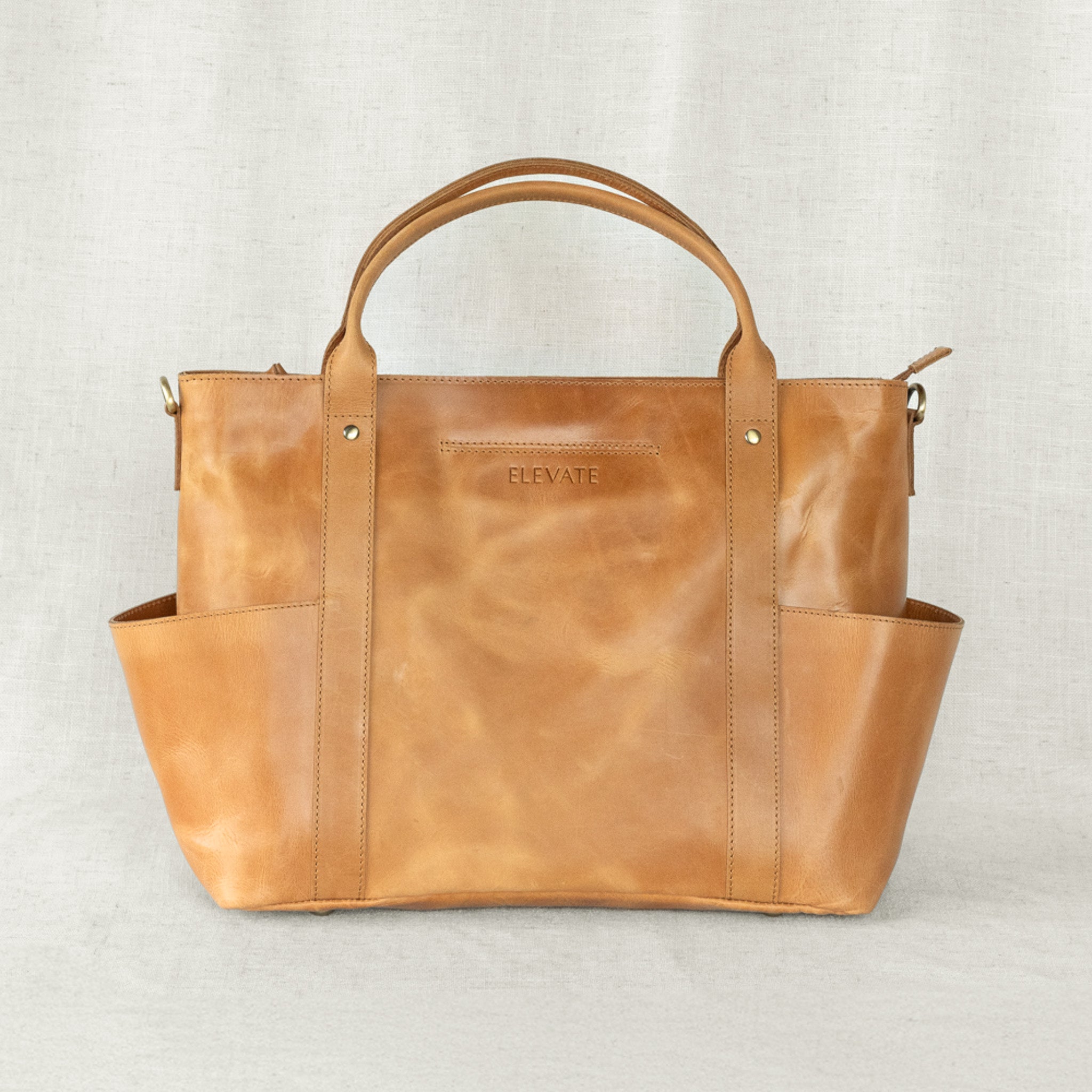 3-in-1 Leather Tote: Utility Bag